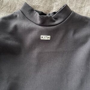 Kith Black High-Neck Top
